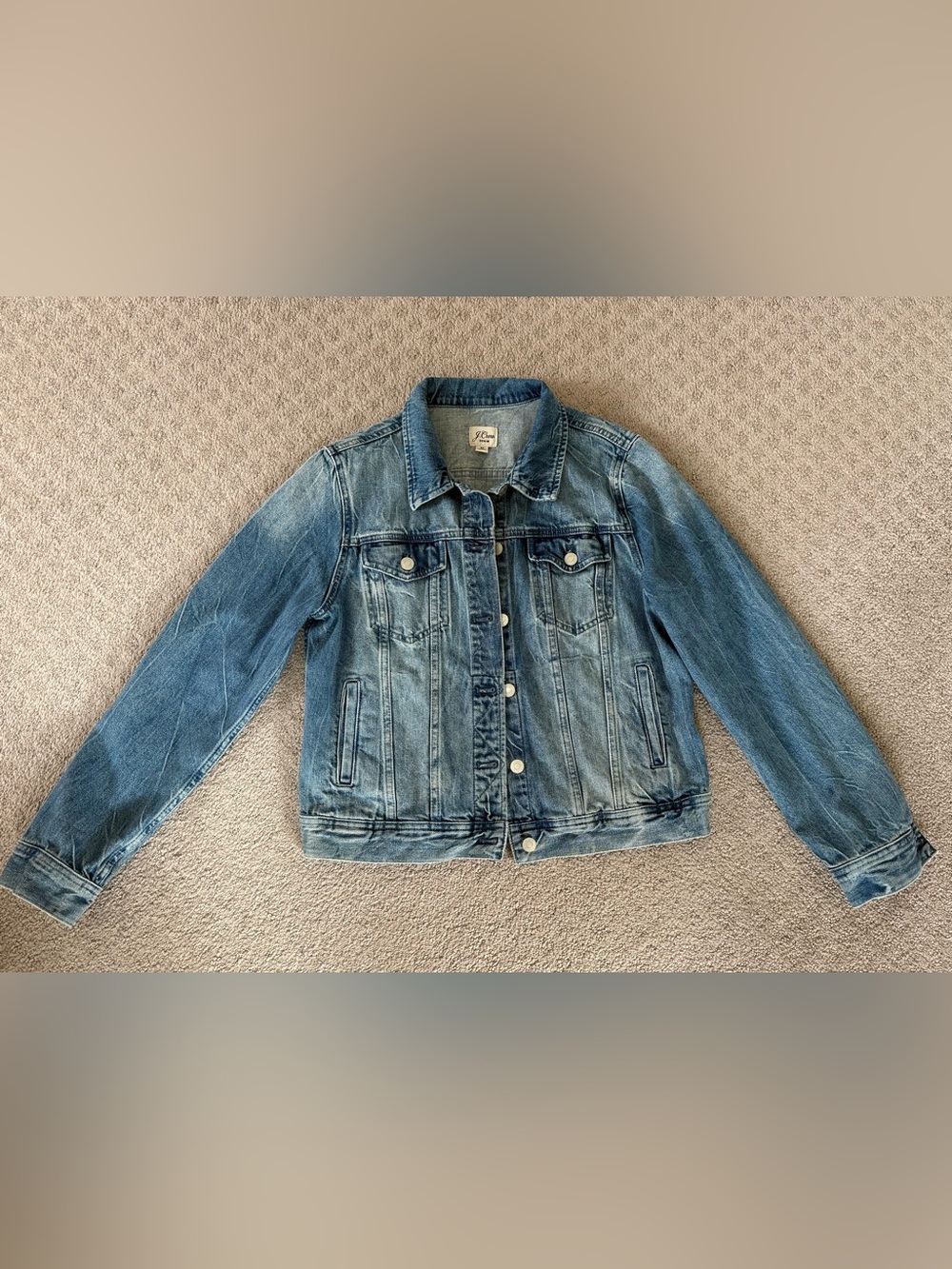 J. Crew Light Wash Denim Jacket